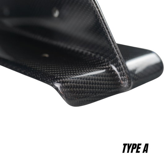 JDMuscle 15-21 WRX/STI Carbon Fiber Replacement Spoiler Base for JDMuscle VS Style Euro GT or Varis GT Wing | JDM-WRX15-VAW-REA