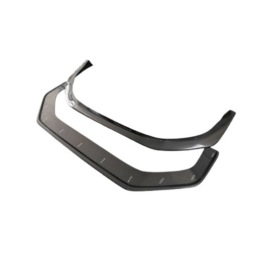 JDMuscle 15-21 WRX/STI VS Style Front Lip / Extension for JDMuscle VS Style or Varis Arising II Front Bumper