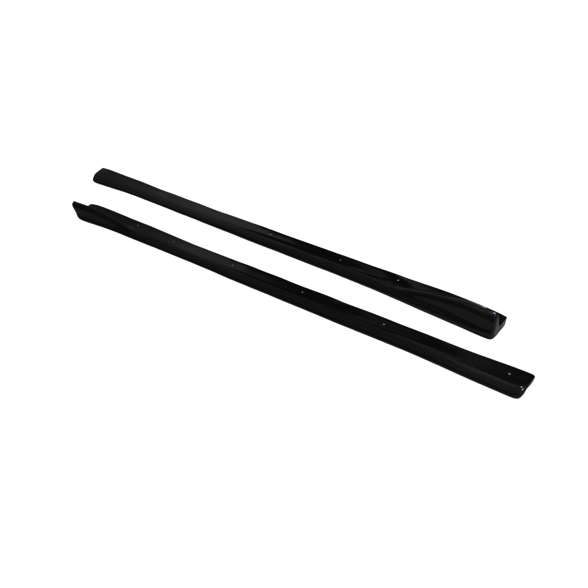 JDMuscle Tanso Carbon Fiber CS Style Side Skirt 2008-2014 WRX/STI