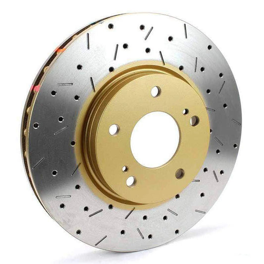DBA 12+ Subaru/Scion BRZ/FR-S (AU Spec) 10 Lug Slot Rear Drilled & Slotted 4000 Series Rotor