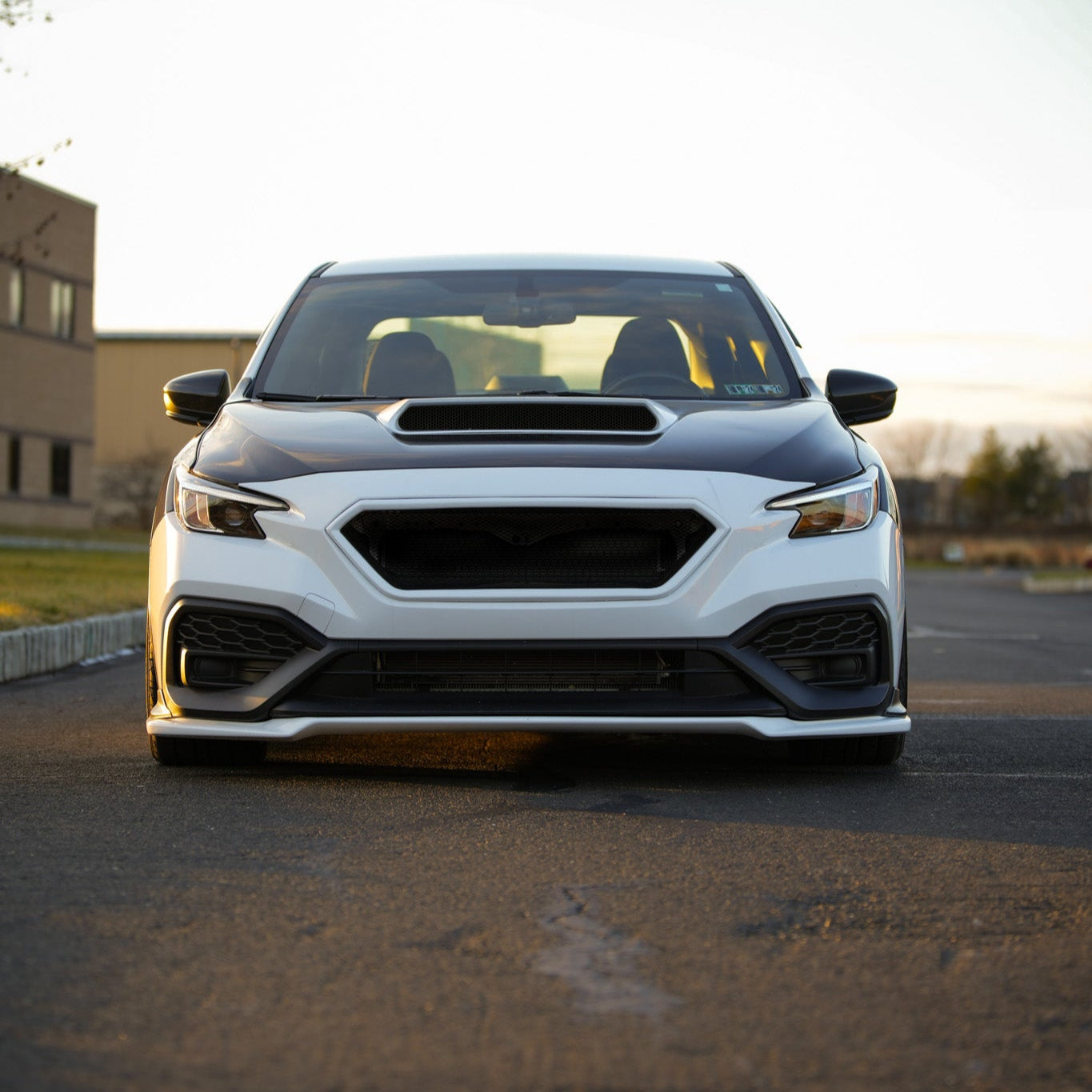 JDMuscle 22-25 WRX Front Bumper Grille V1  | Gloss Black / Paint Matched | CS Style