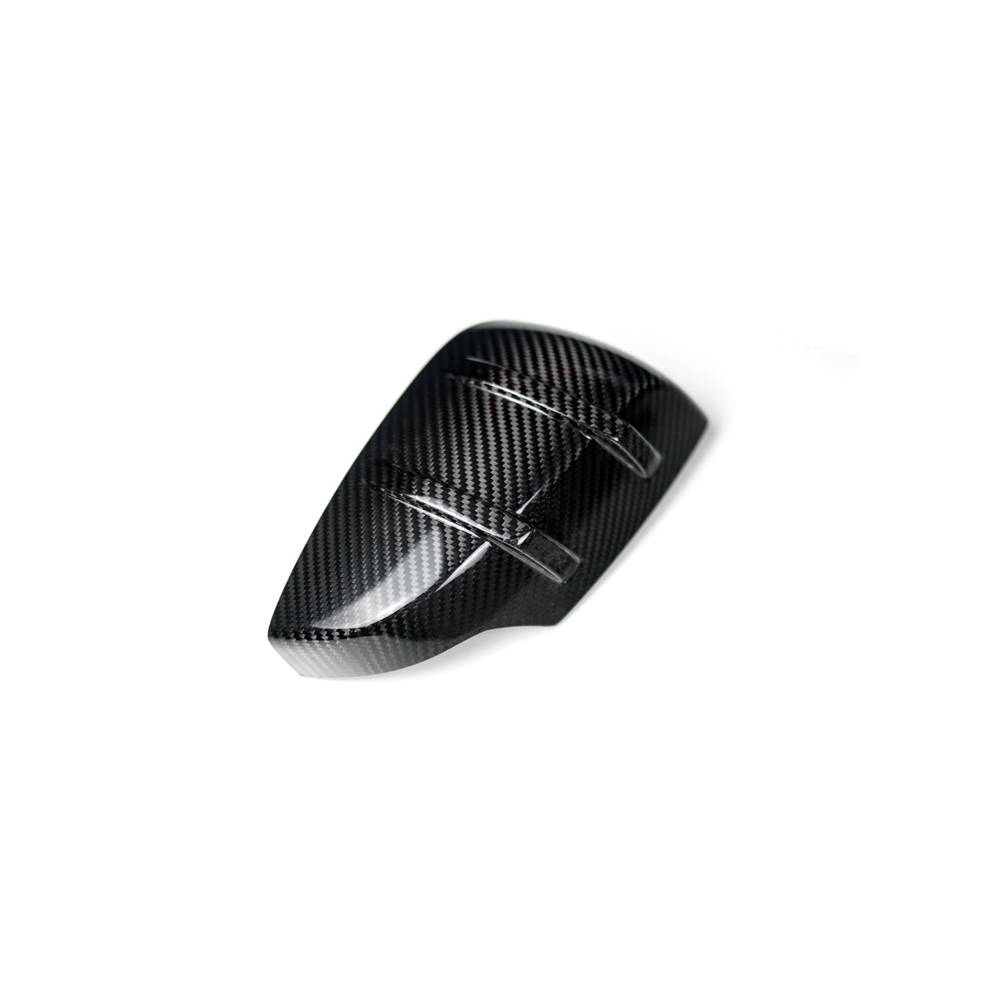 JDMuscle Tanso R2 Style Carbon Fiber Side Mirror Covers/Replacement with Turn Signal - 2015+WRX/STI