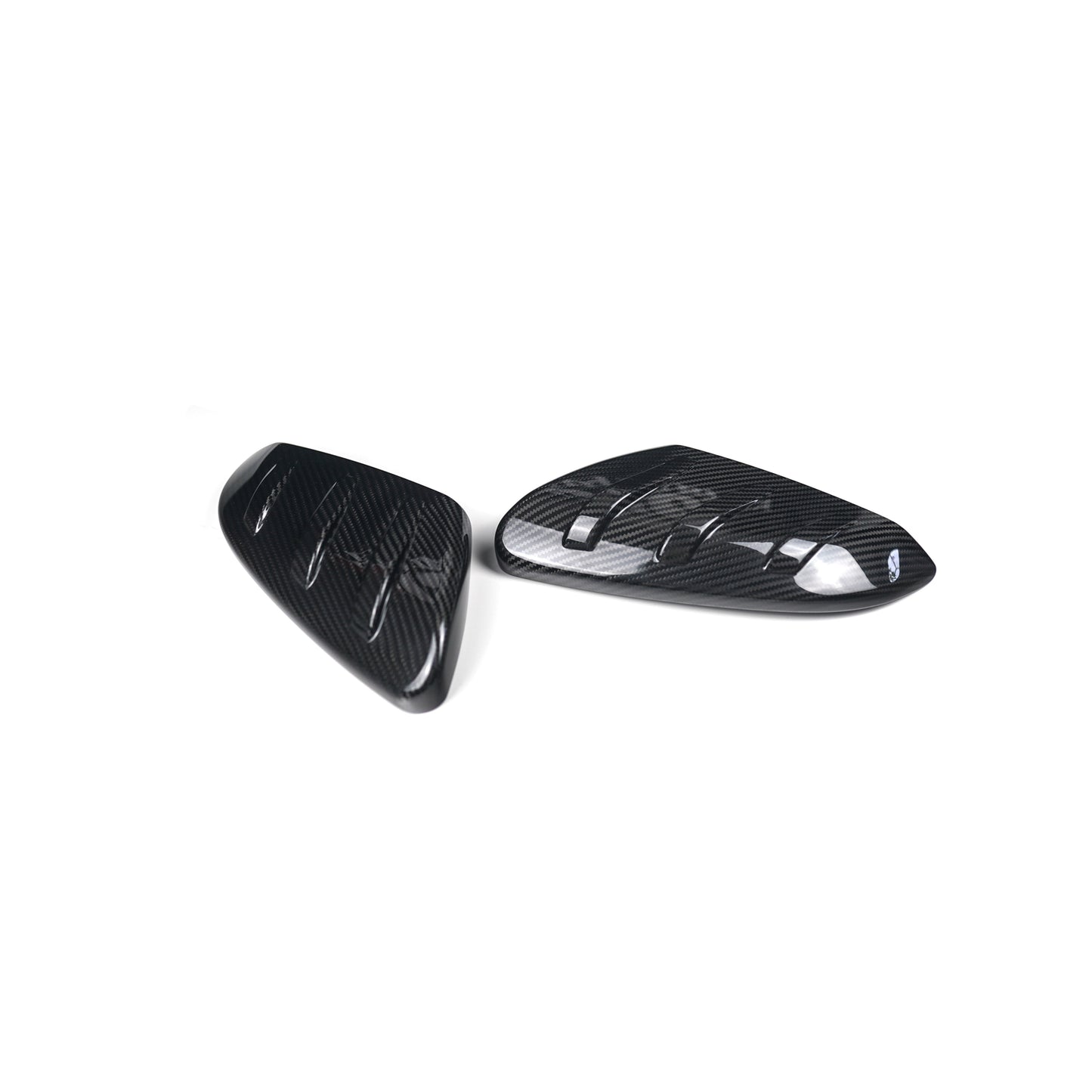 JDMuscle 17-21 FK8 Type R Tanso Carbon Fiber MU Style Side Mirror Covers