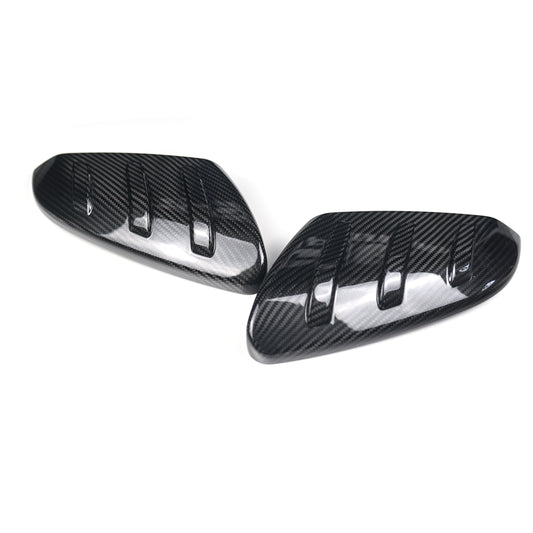 JDMuscle 17-21 FK8 Type R Tanso Carbon Fiber MU Style Side Mirror Covers