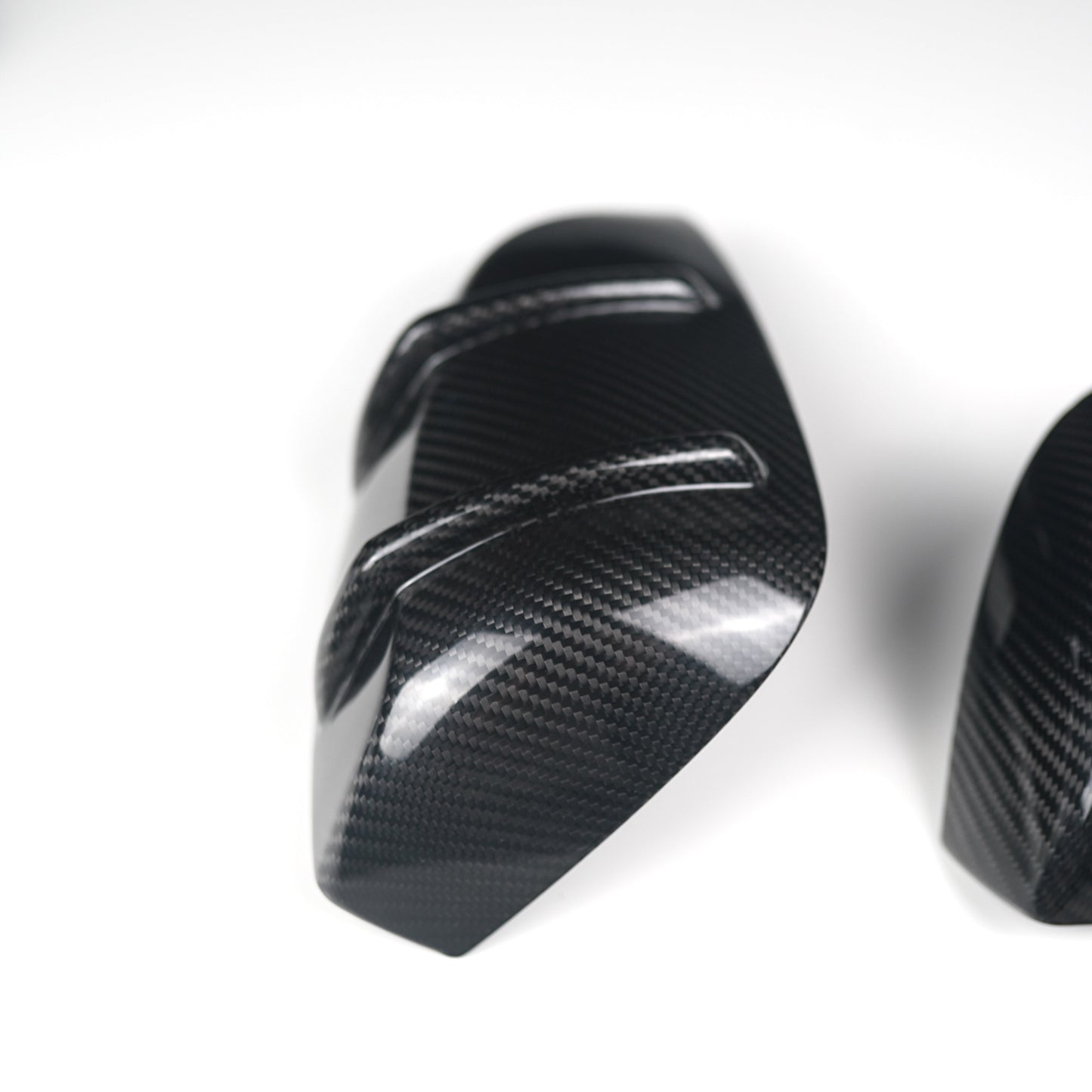 JDMuscle 15-21 WRX/STI Tanso RAR Style Carbon Fiber Side Mirror Covers/Replacement with Turn Signal