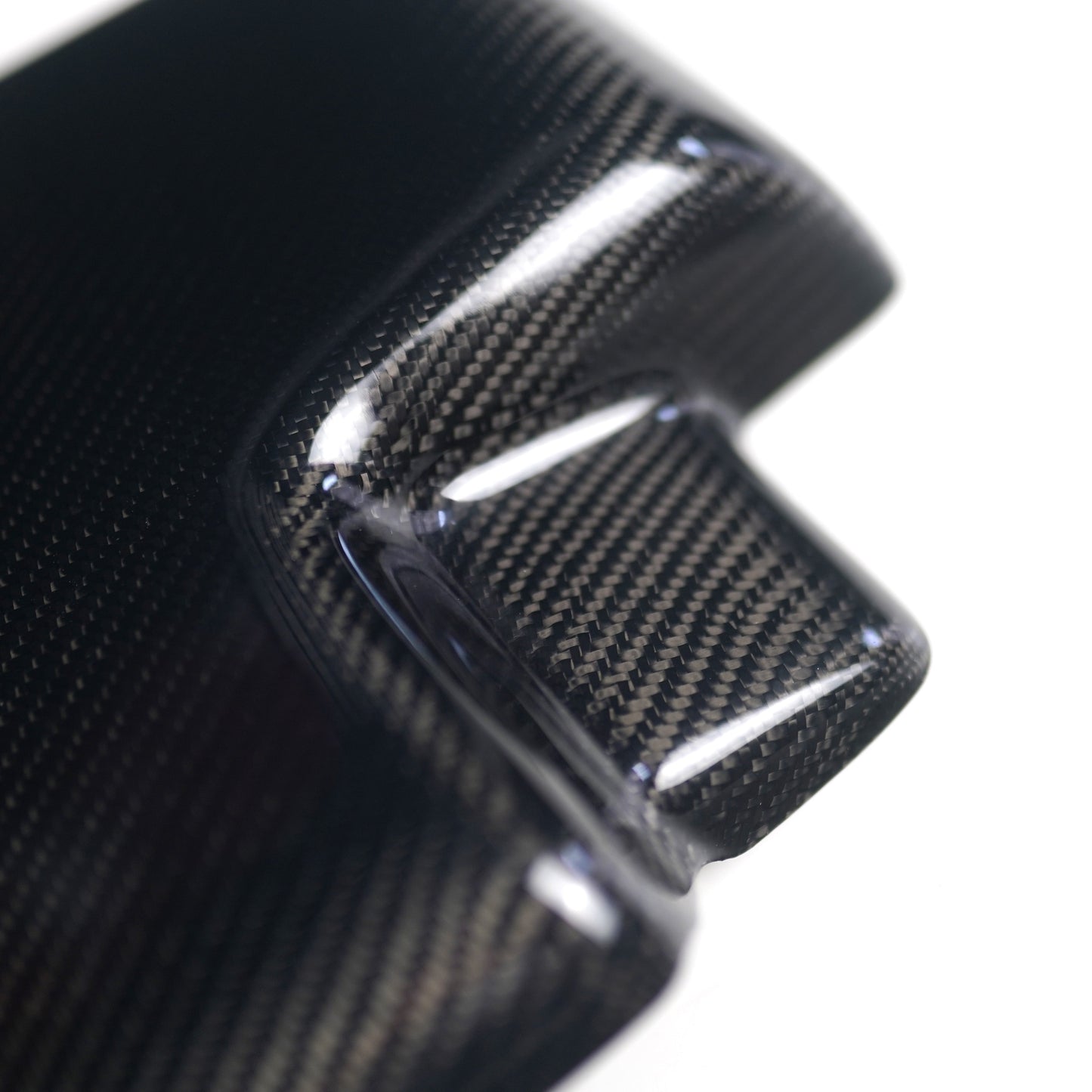 JDMuscle Tanso Carbon Fiber Intake Trim Cover v2 - 2015+ WRX/STI