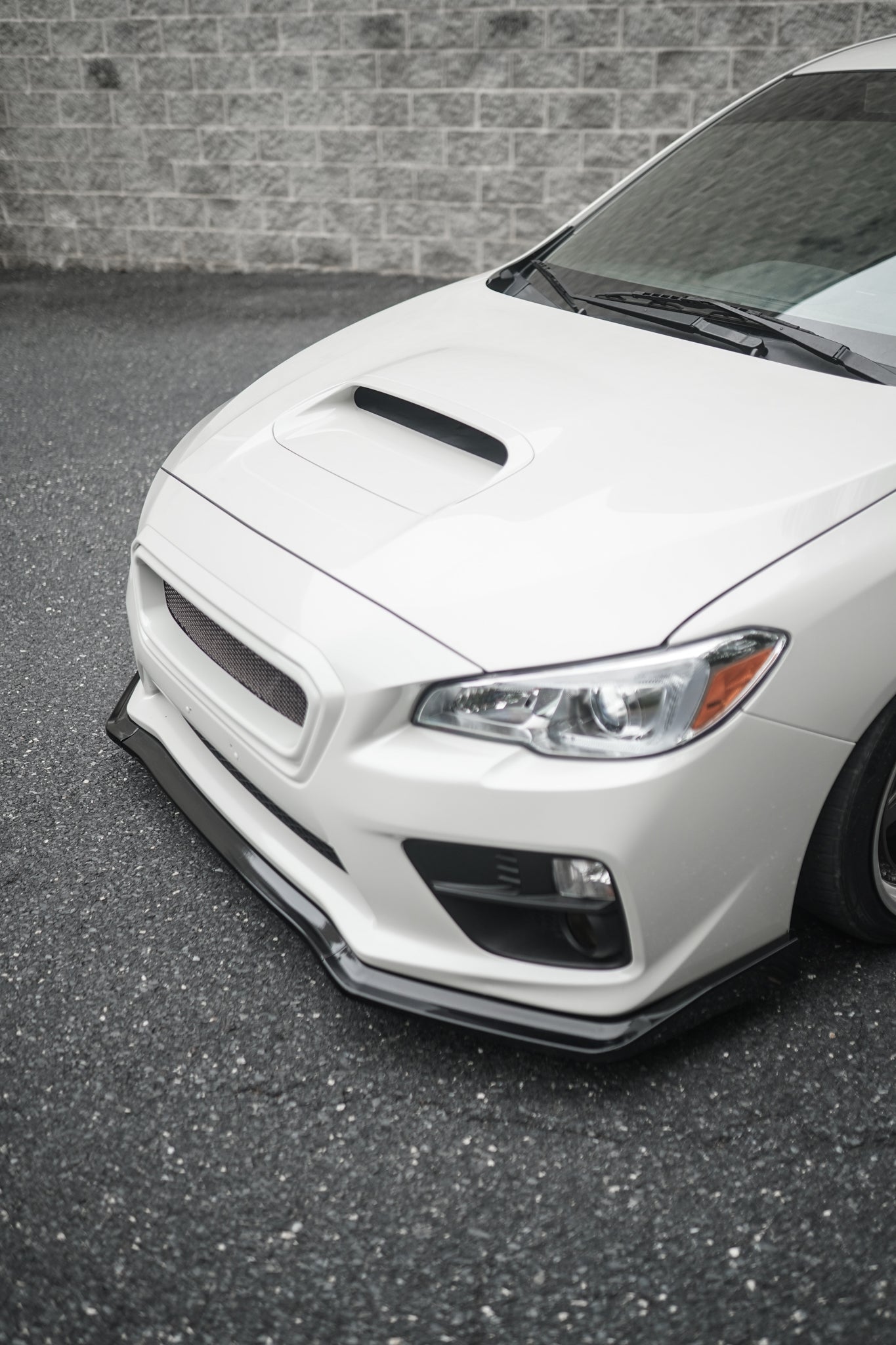 JDMuscle 15-17 WRX/STI Grille - Gloss Black / Paint Matched