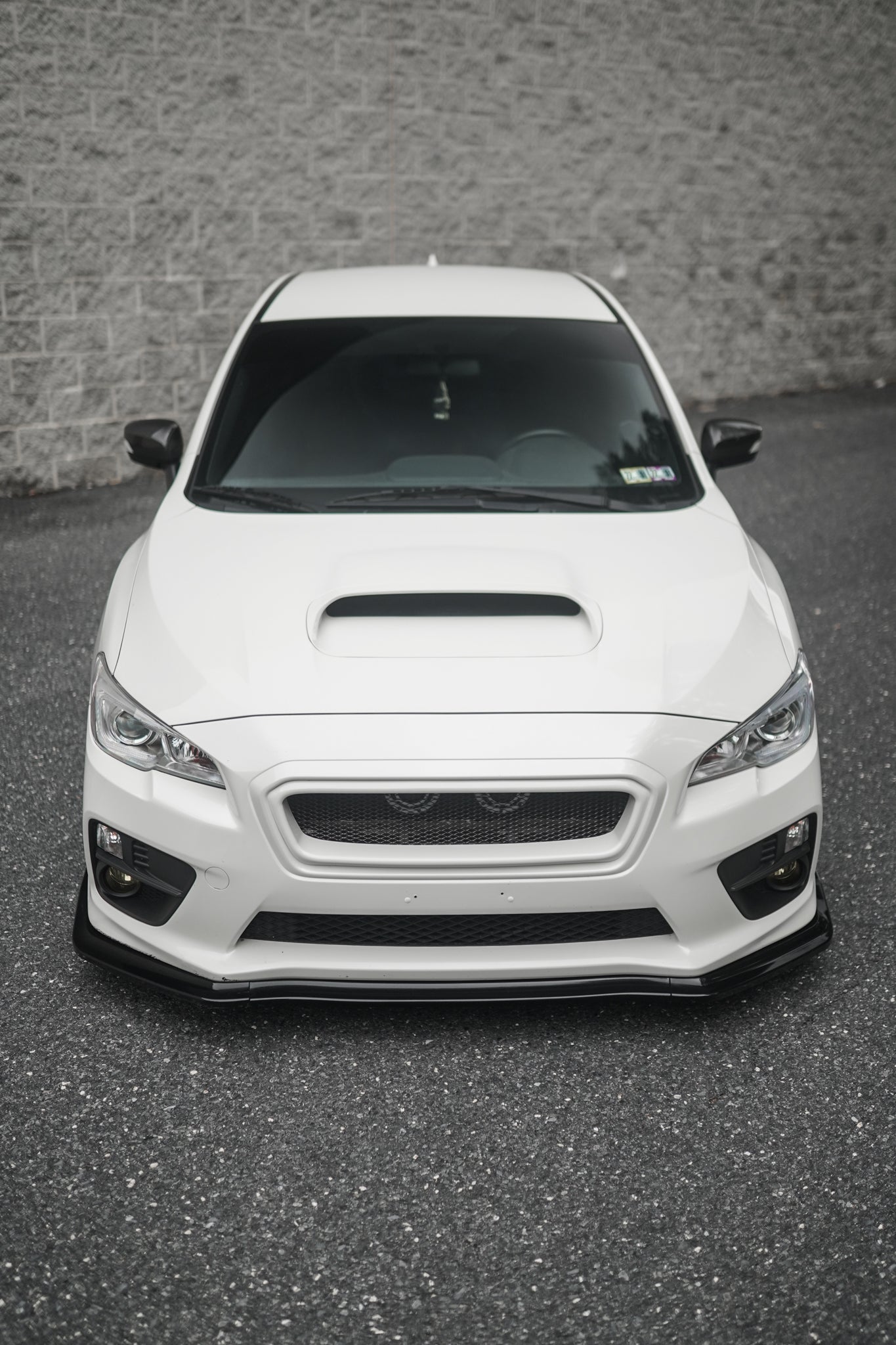 JDMuscle 15-17 WRX/STI Grille - Gloss Black / Paint Matched