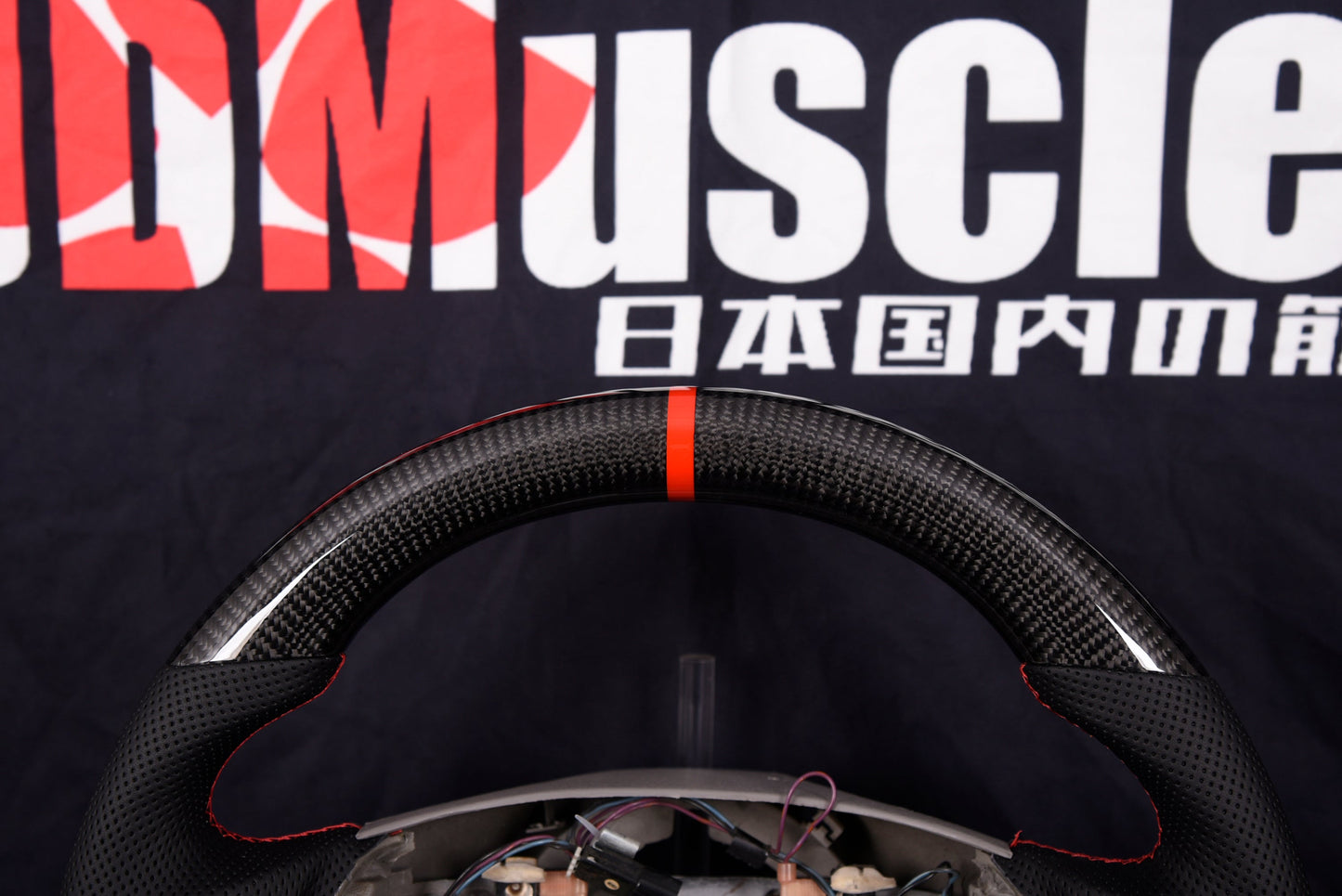 JDMuscle Custom Carbon Fiber Steering Wheel for 2002-2004 WRX 2002-2003 STI