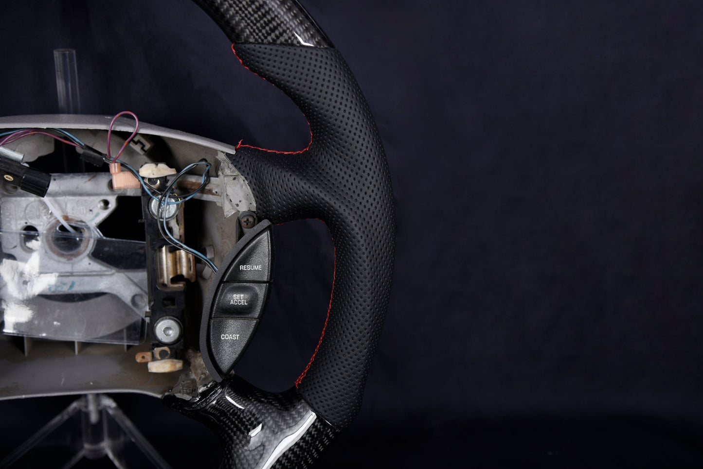 JDMuscle Custom Carbon Fiber Steering Wheel for 2002-2004 WRX 2002-2003 STI