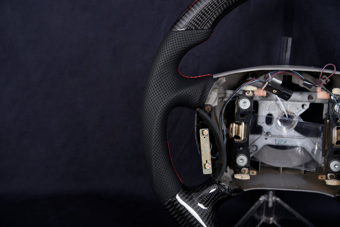 JDMuscle Custom Carbon Fiber Steering Wheel for 2002-2004 WRX 2002-2003 STI