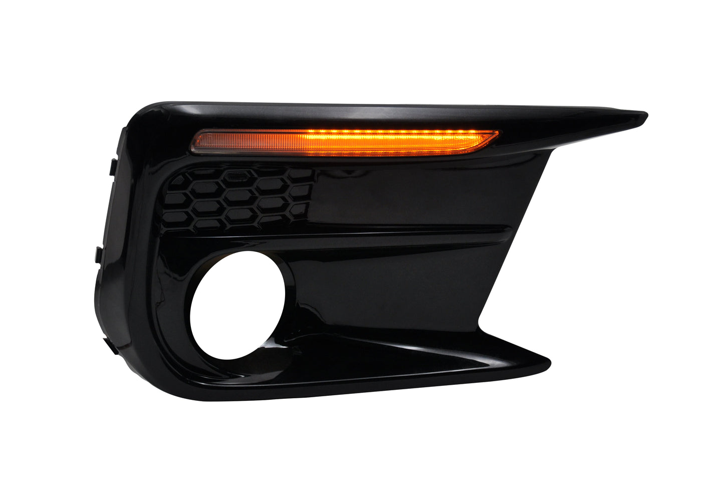 JDMuscle 18-21 WRX/STI JDM Style Sequential Turn+Drl Bezel w/ Fog Light Cut Out