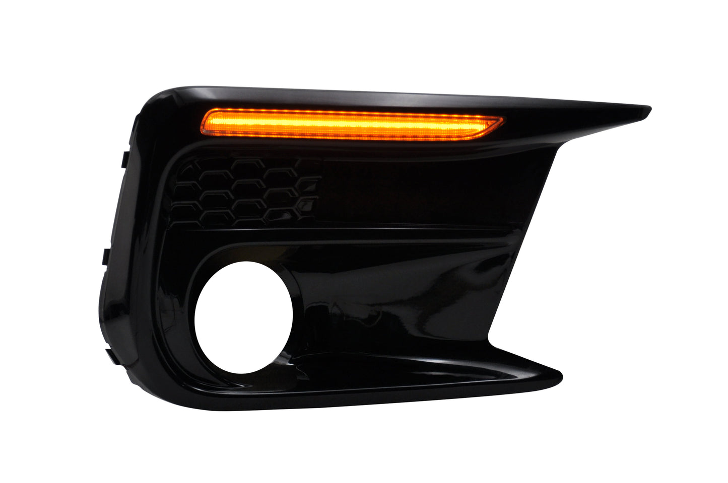 JDMuscle 18-21 WRX/STI JDM Style Sequential Turn+Drl Bezel w/ Fog Light Cut Out