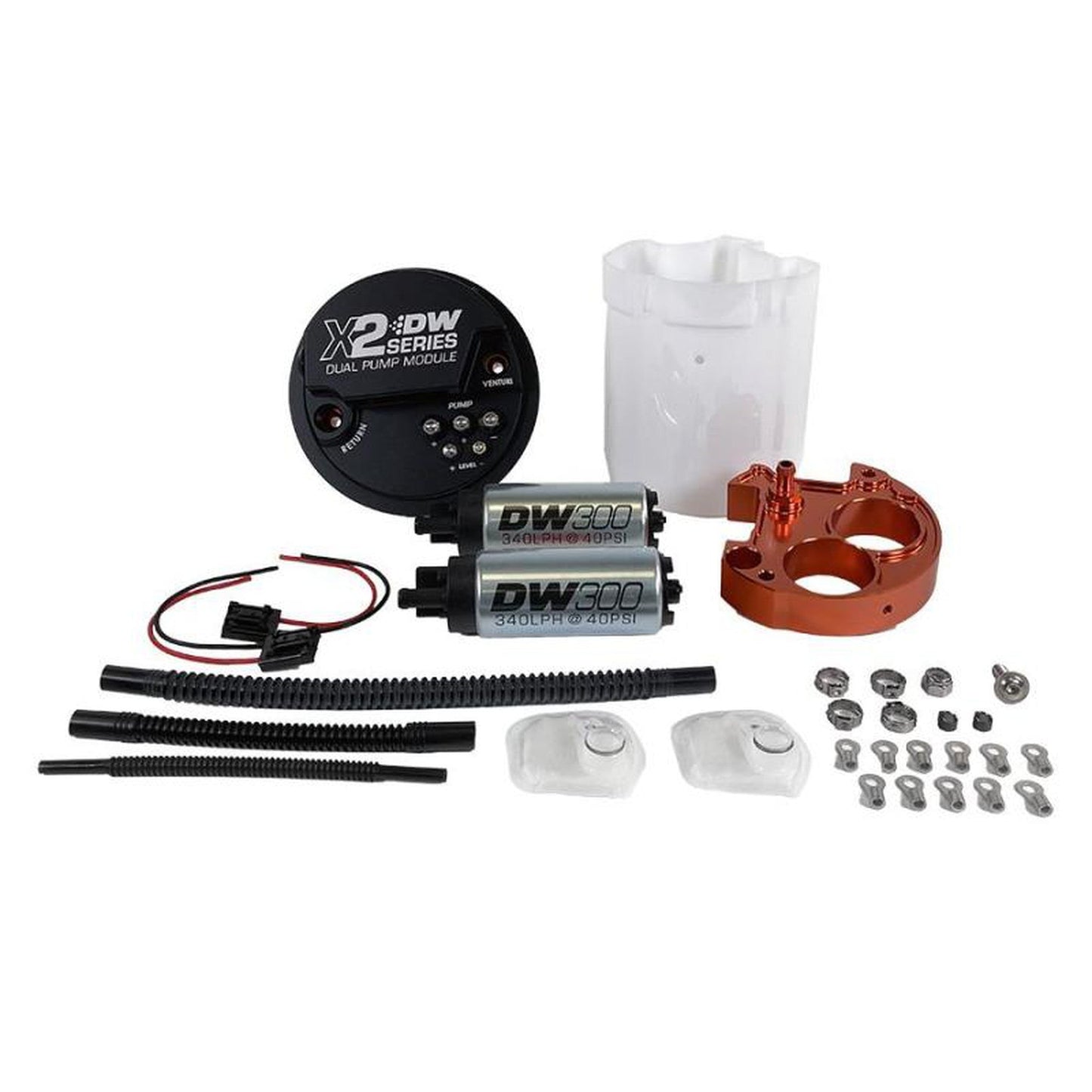 DeatschWerks X2 Series Fuel Pump Module Dual DW300 Pumps WRX 08-14 / STI 08-21 / Legacy GT / Outback XT | 9-301-7050