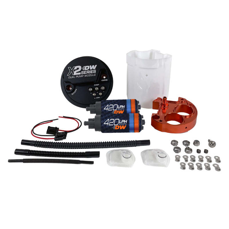 Deatschwerks X2 Series Fuel Pump Module with Dual DW420 Pumps Subaru WRX / STI 2008-2021 | 9-421-7050