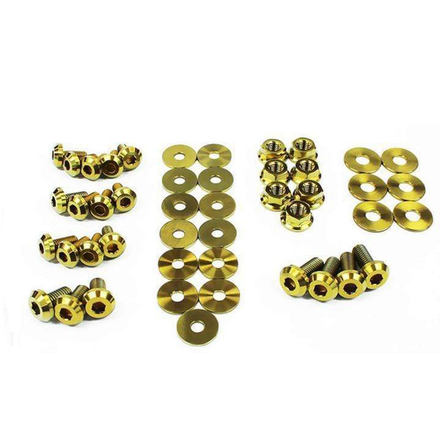 Dress Up Bolts Titanium Engine Bay Kit Subaru WRX / STI 2008-2014