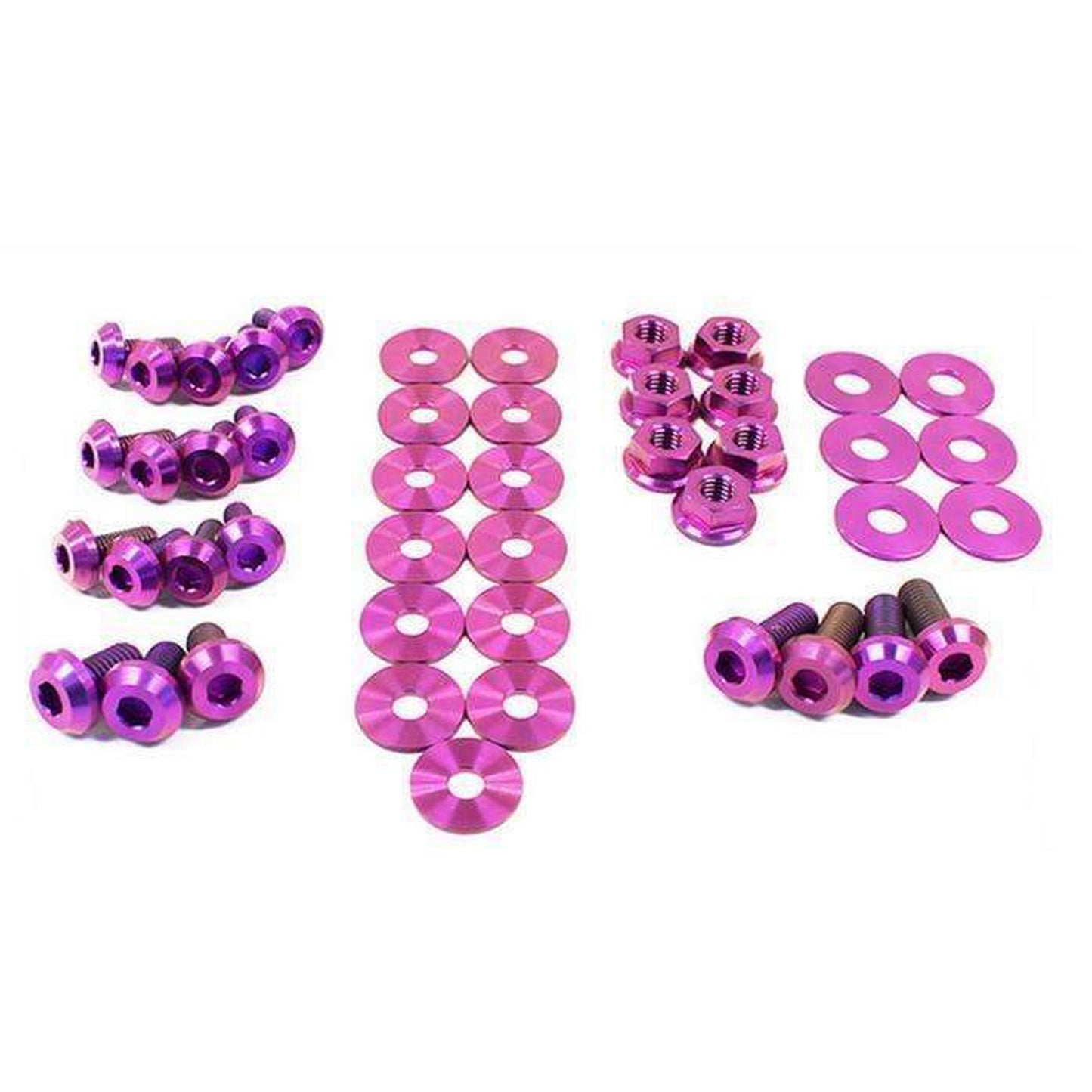 Dress Up Bolts Titanium Engine Bay Kit Subaru WRX / STI 2008-2014