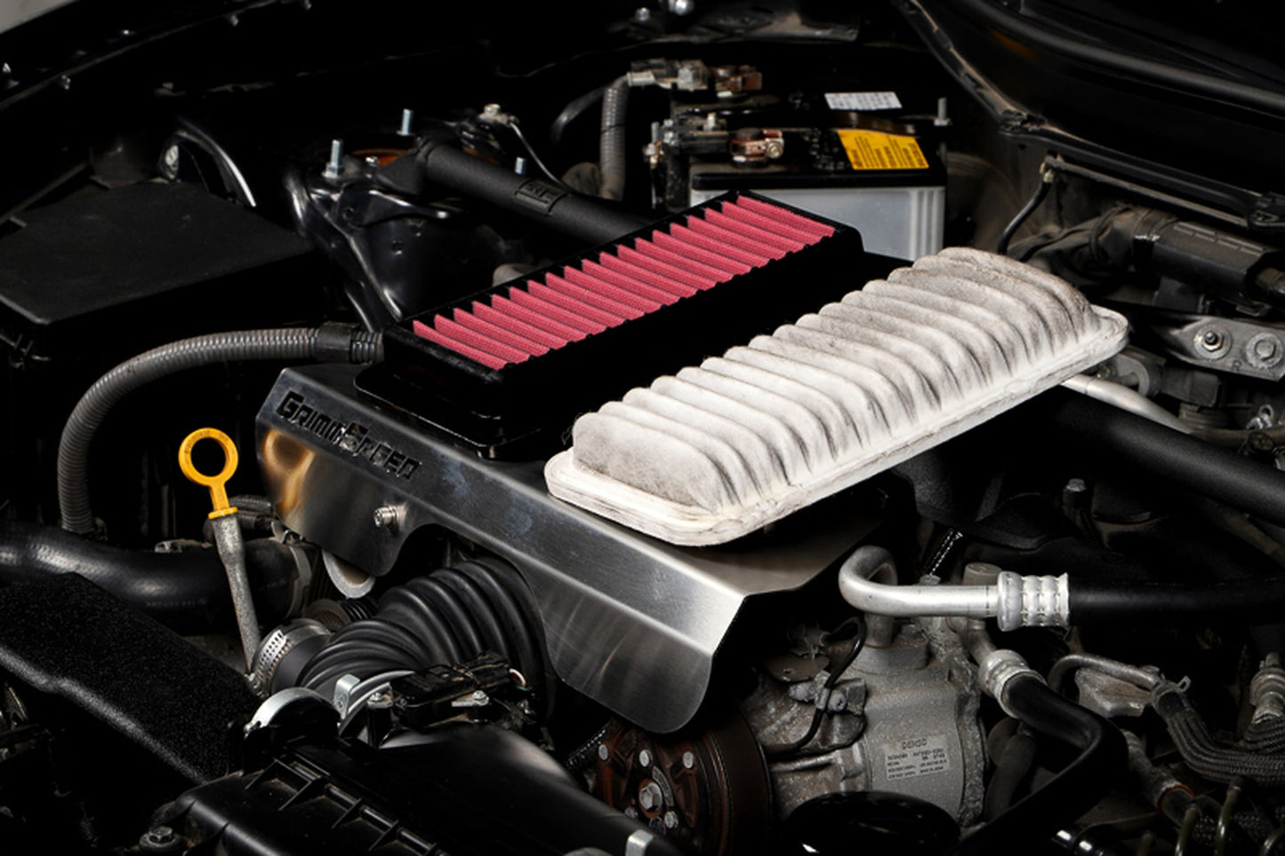 GrimmSpeed Dry-Con Performance Panel Air Filter Subaru BRZ 2012-21 MT / BRZ 2017-2019 AT | 060094