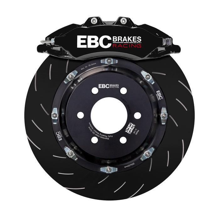 EBC Racing Black 6-Piston 355mm Rotors Apollo Front Big Brake Kit 2002-2014 WRX / 2004-2021 STI / 1993-2007 Impreza| BBK054BLK-1
