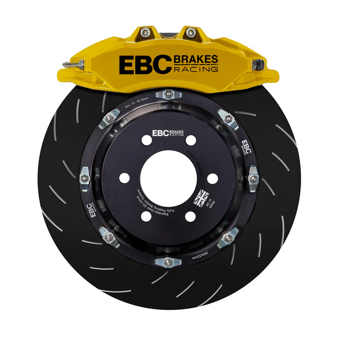 EBC Racing Yellow 6-Piston 355mm Rotors Apollo Front Big Brake Kit 2002-2014 WRX / 2004-2021 STI / 1993-2007 Impreza | BBK054YEL-1