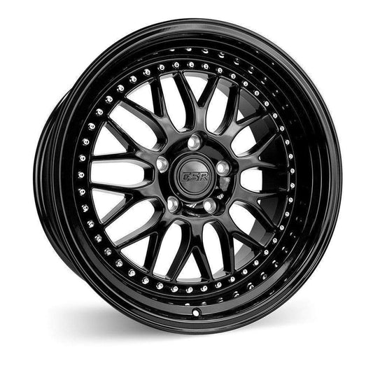 ESR 18x8.5 5x100 +30 73.1 Gloss Black SR01 Wheel