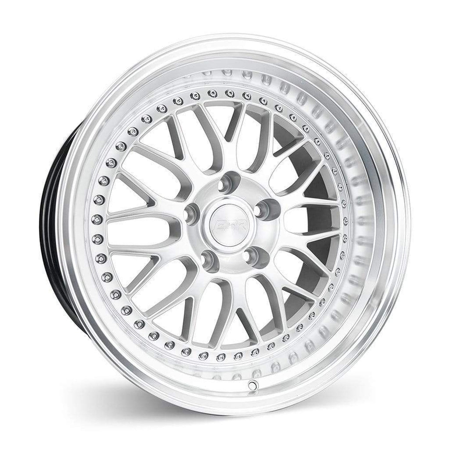 ESR 18x8.5 5x100 +30 73.1 Hyper Silver Machine Lip SR01 Wheel