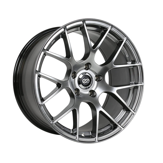 Enkei Raijin 18x8 35 5x100 Hyper Silver | 467-880-8035HS