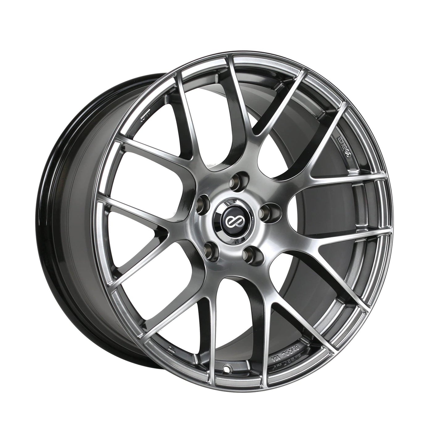 Enkei Raijin 18x8.5 45  5x100    meter Hyper Silver  | 467-885-8045HS