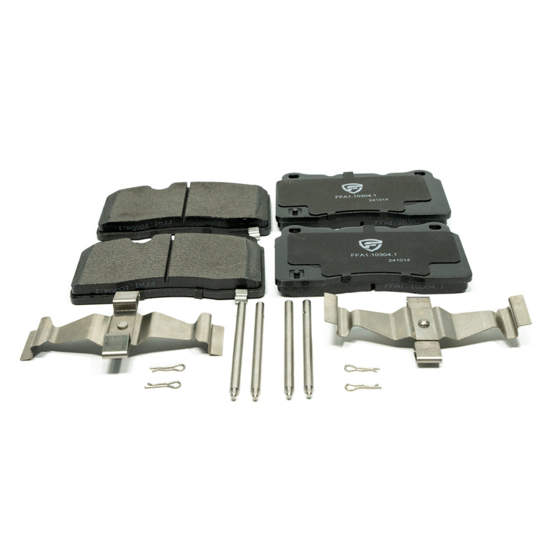 FactionFab V2 Front Brake Pads - 2017-2026 Honda Civic Type R FK8 FL5