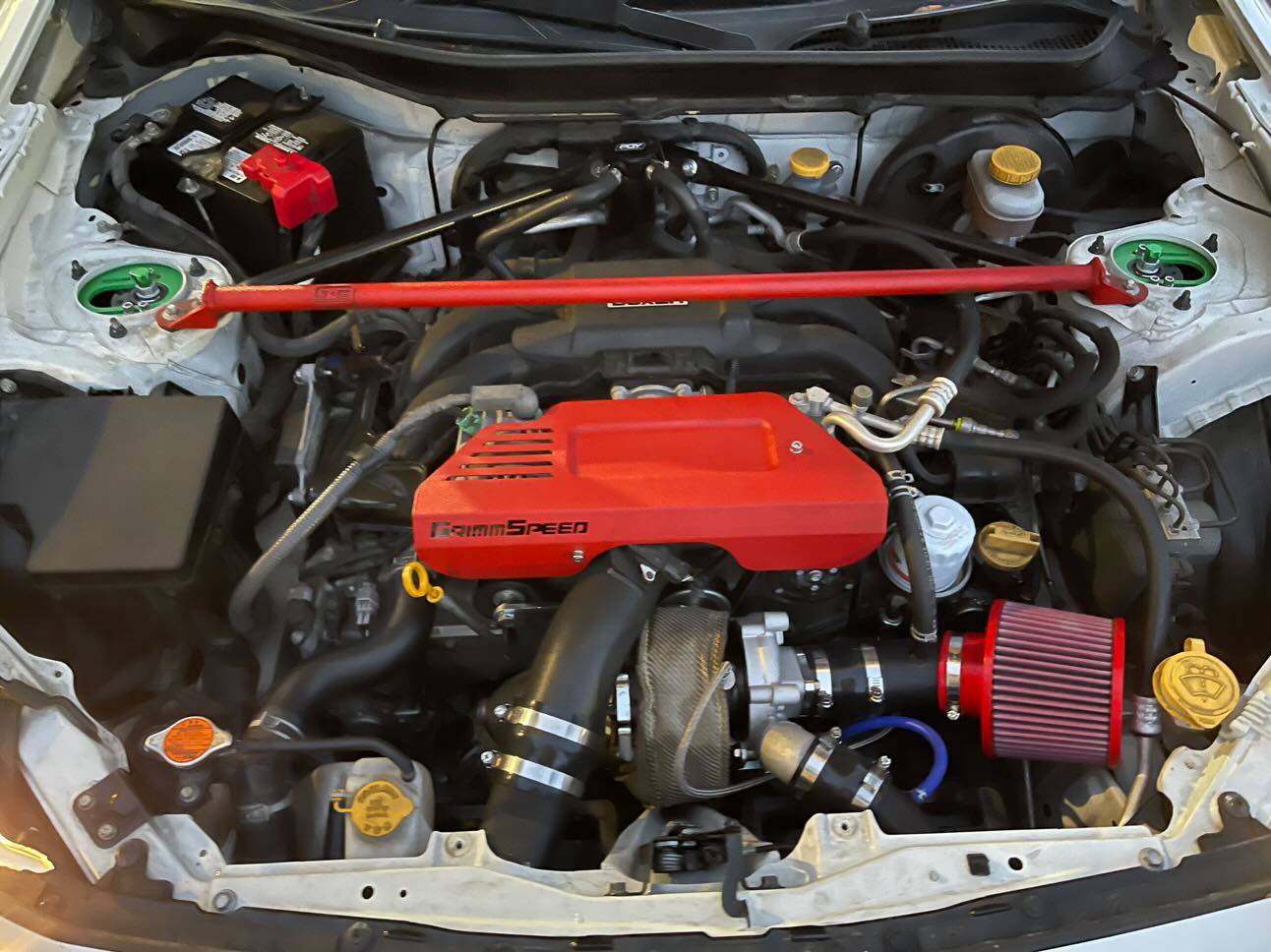 TR Subaru BRZ / Scion FRS / Toyota 86 FT86 Dual Ceramic Ball Bearing (DCBB) Turbo Kit Up to 500 WHP Stock Replacement (TR-TS1053)