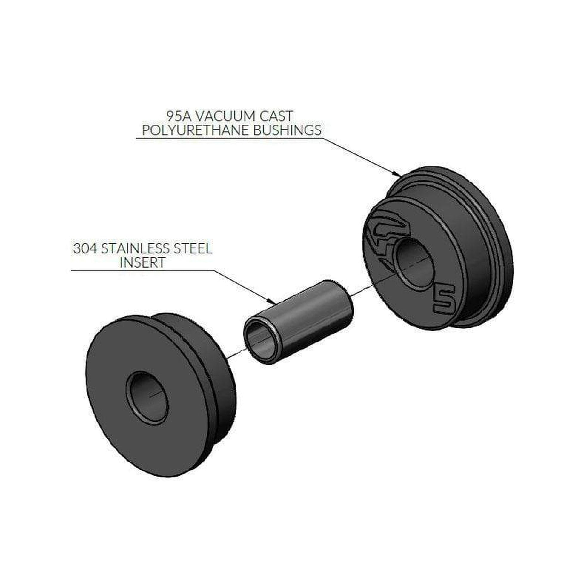 Faction Fab 5 Speed Shifter Bushing Subaru WRX 2002-2014