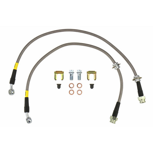 FactionFab Rear Stainless Steel Brake Lines Subaru WRX 2002-2007 | 1.10095.1