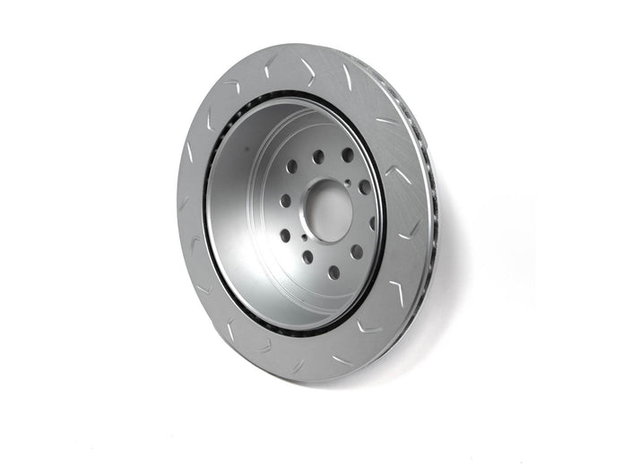 FactionFab Slotted Rear Rotor V2 Dual Drilled 5x100/114 Subaru WRX 2022+ 6mt / FR-S / BRZ / 86 2013+ | FFA1.10289.1