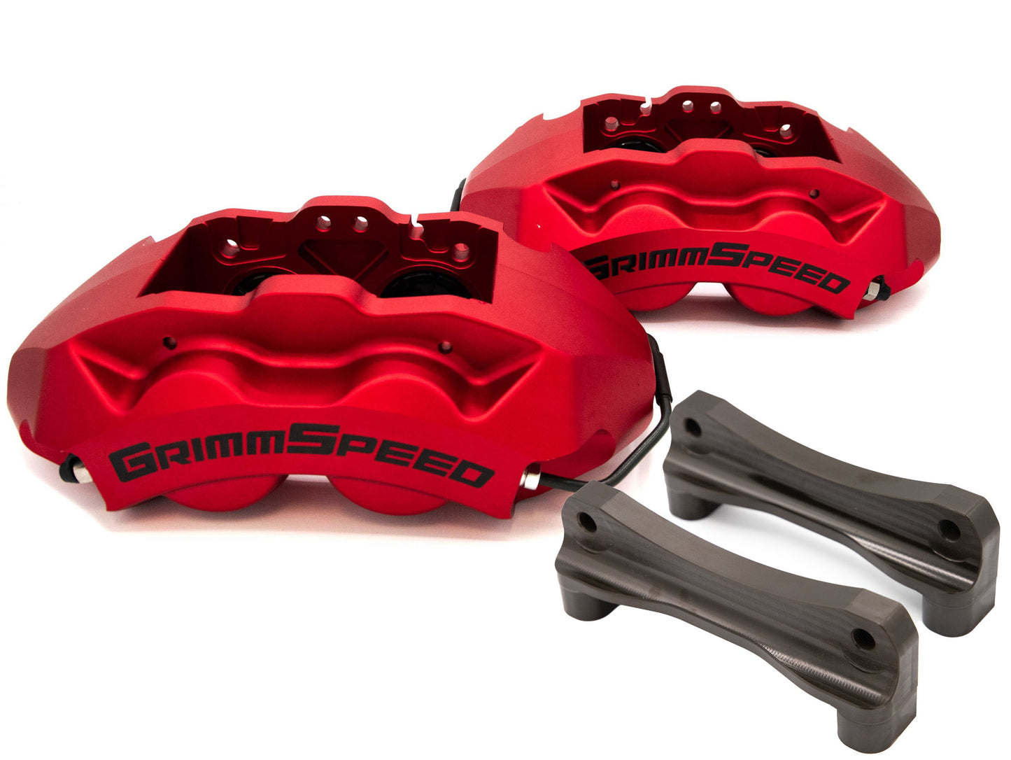 GrimmSpeed 4-Piston Brake Caliper Kit For BRZ/GR86 (326mm Rotor)