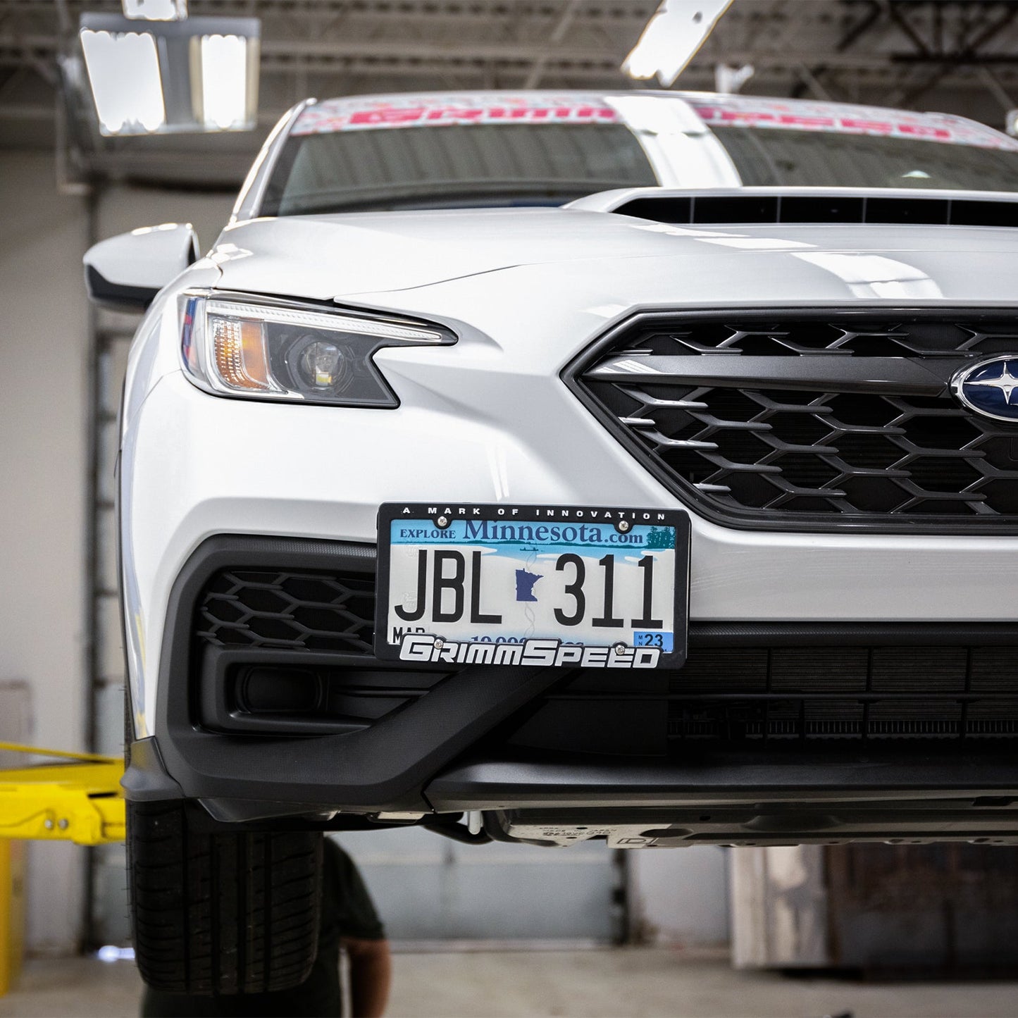 GrimmSpeed License Plate Frames (PAIR)