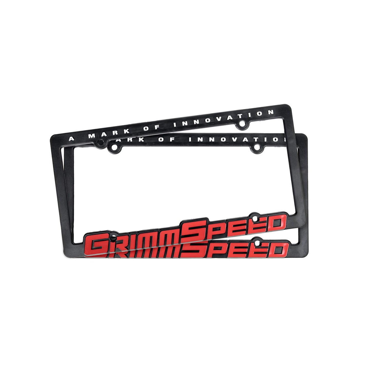 GrimmSpeed License Plate Frames (PAIR)