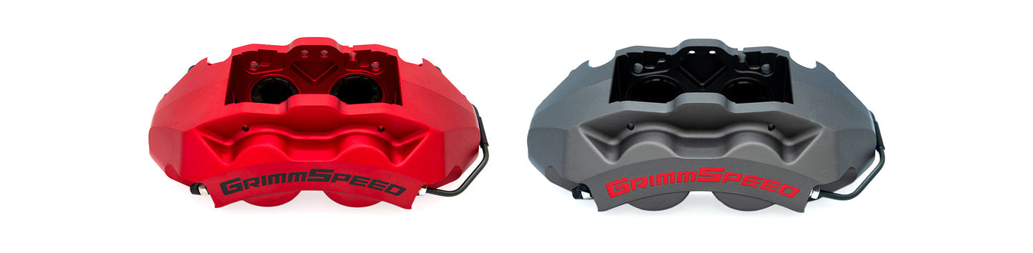 GrimmSpeed 4-Piston Brake Caliper Kit For BRZ/GR86 (326mm Rotor)