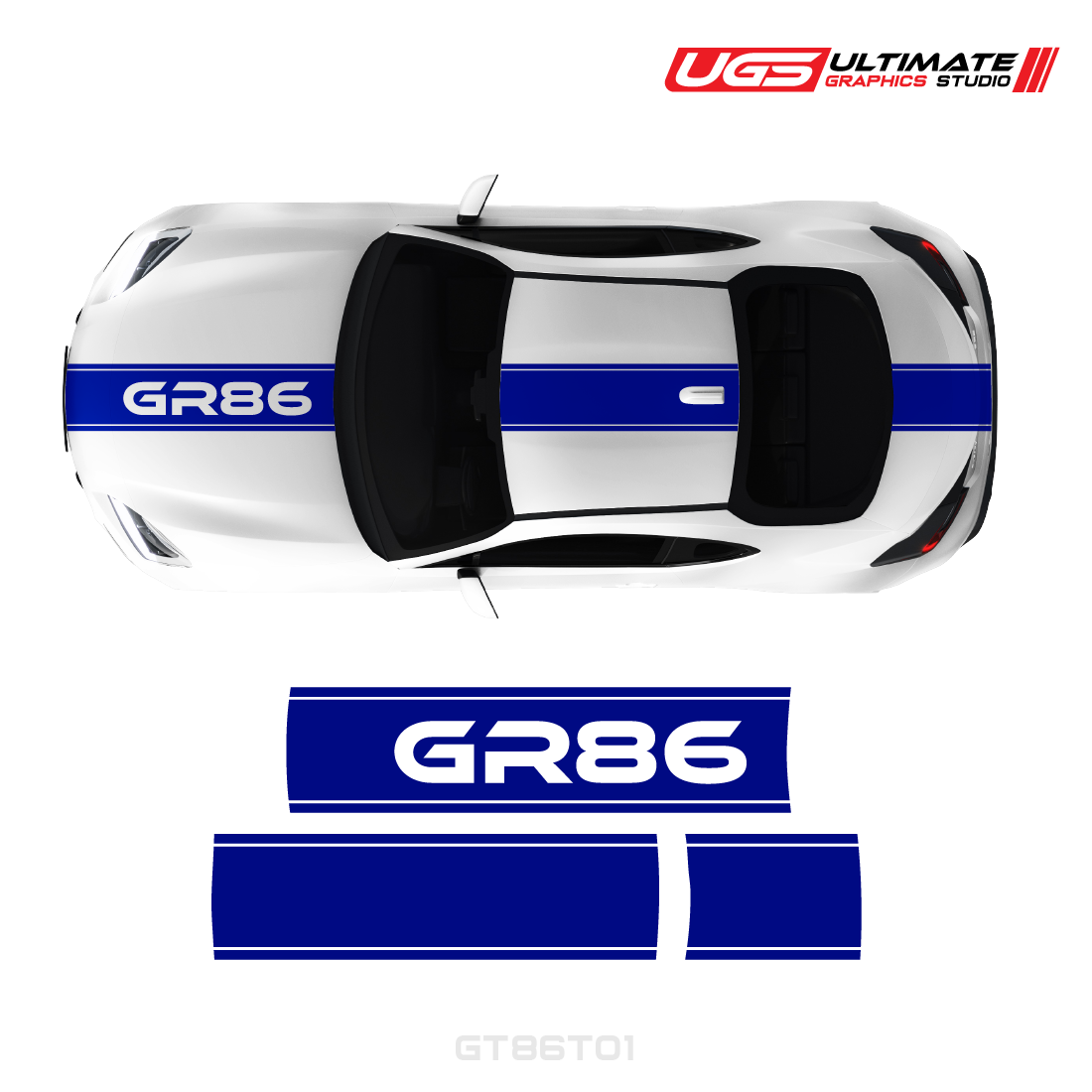 Top Stripe GR86 Graphics