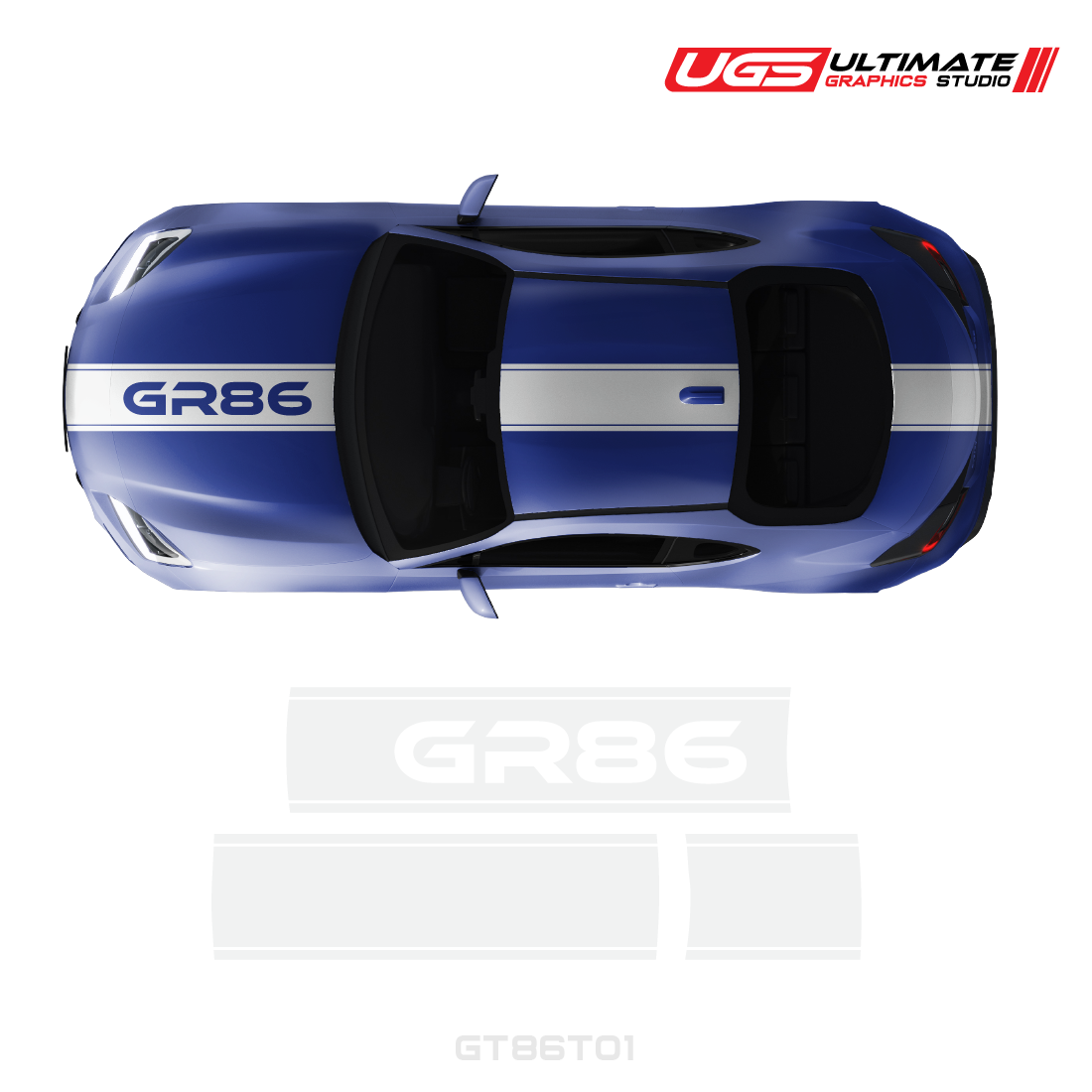 Top Stripe GR86 Graphics