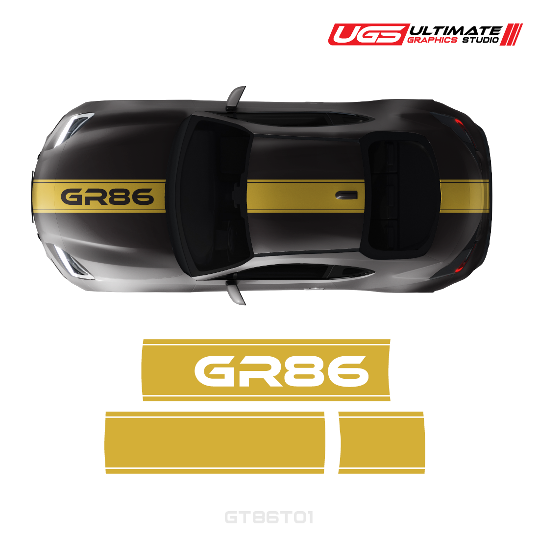 Top Stripe GR86 Graphics