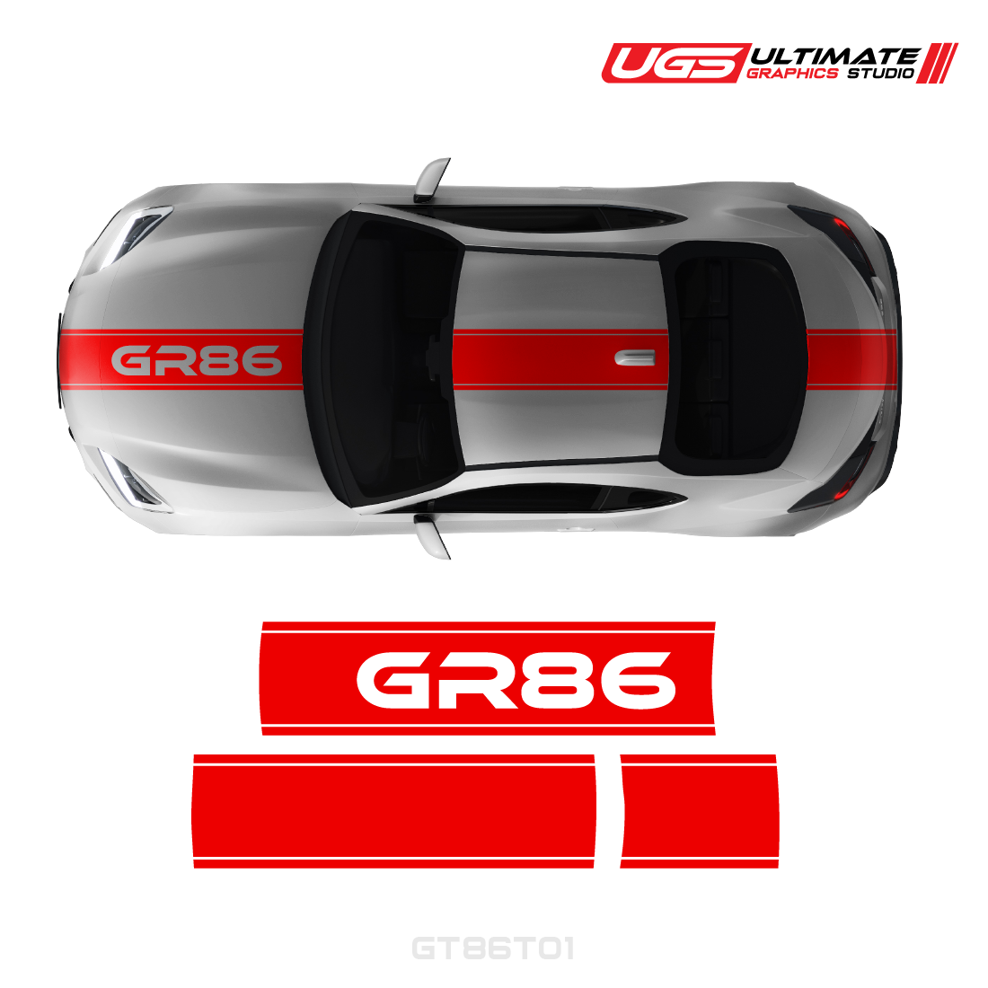 Top Stripe GR86 Graphics