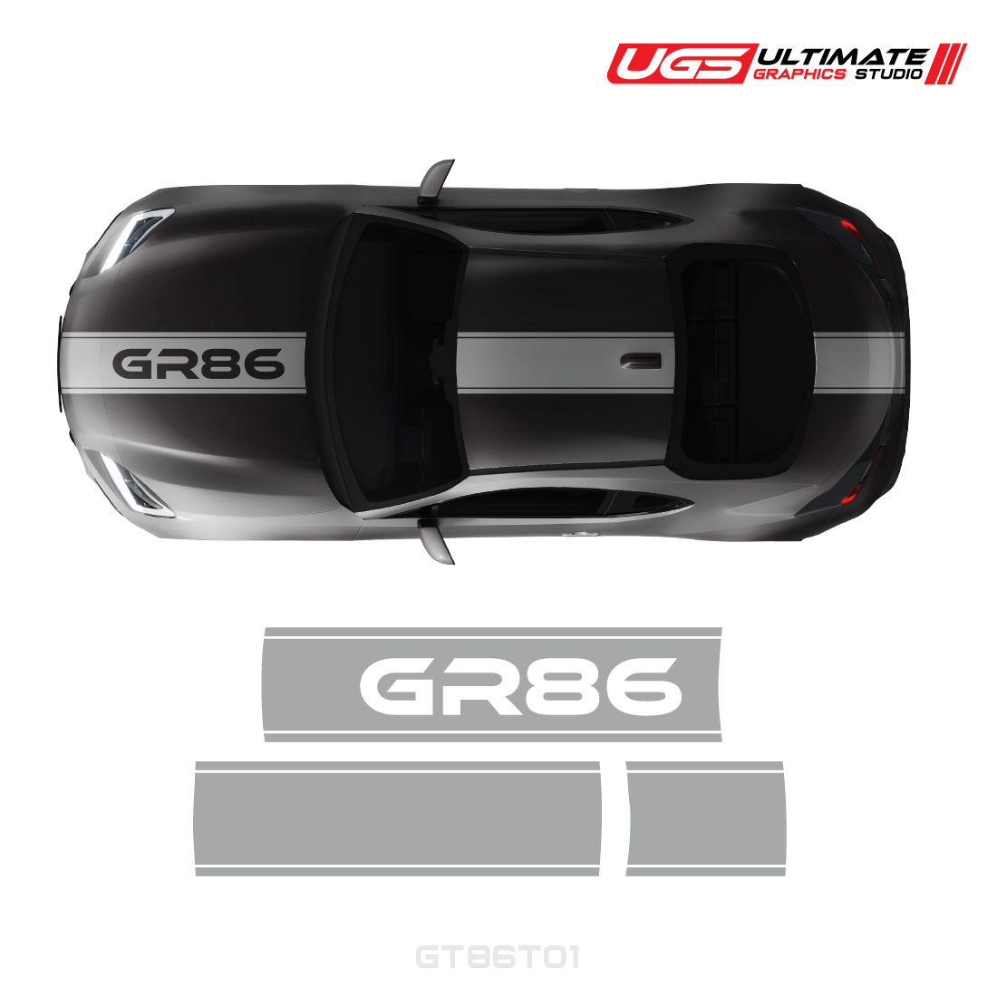 Top Stripe GR86 Graphics