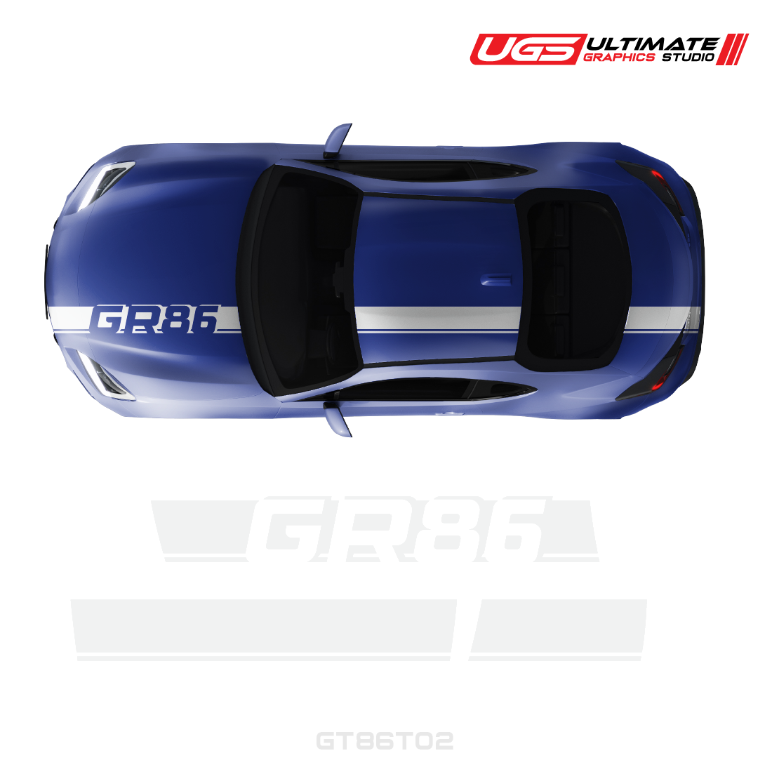 Top Stripe GR86 Graphics