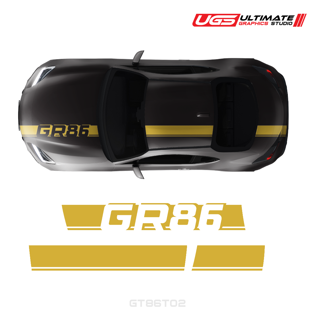 Top Stripe GR86 Graphics