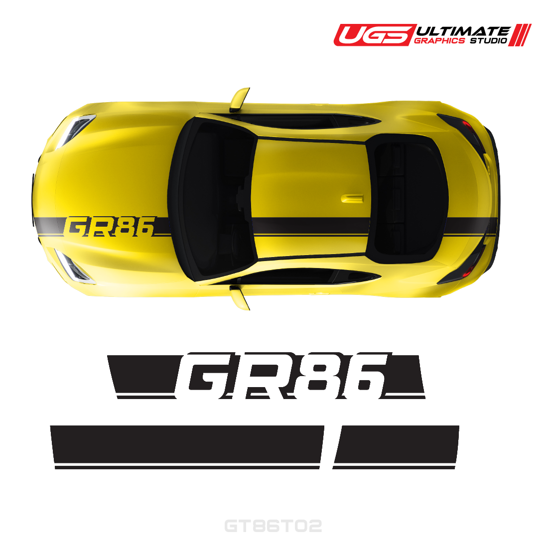Top Stripe GR86 Graphics