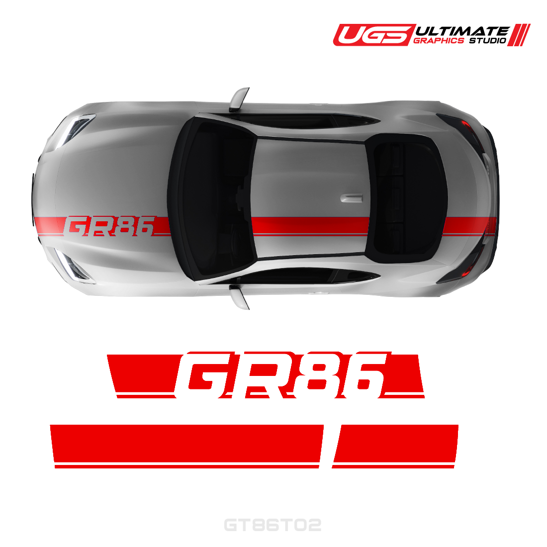 Top Stripe GR86 Graphics
