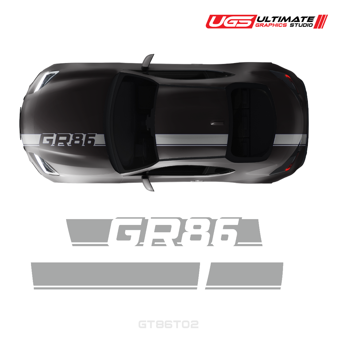 Top Stripe GR86 Graphics