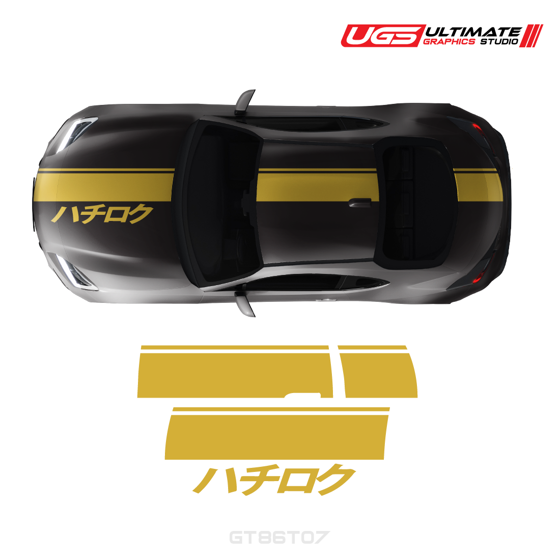 Top Dual Stripes Graphics