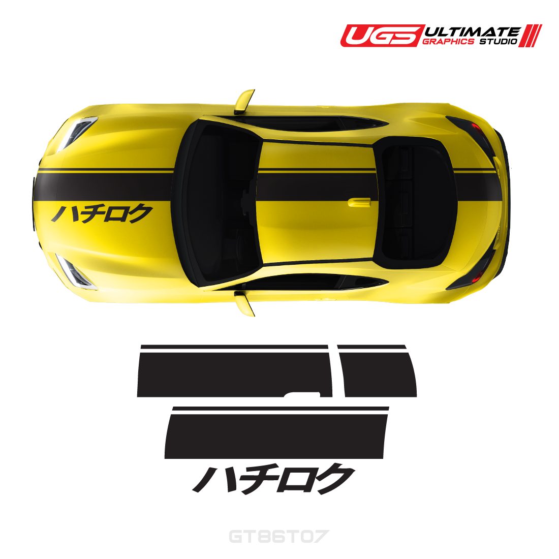 Top Dual Stripes Graphics