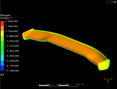 Subaru STI 60.5" GTC200 Carbon Fiber Adjustable Wing 2011-2014 SPEC